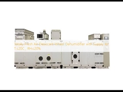 Máy hút ẩm bánh xe hút ẩm không khí hoàn toàn mới với khí cấp T≤20°C, RH≤20%