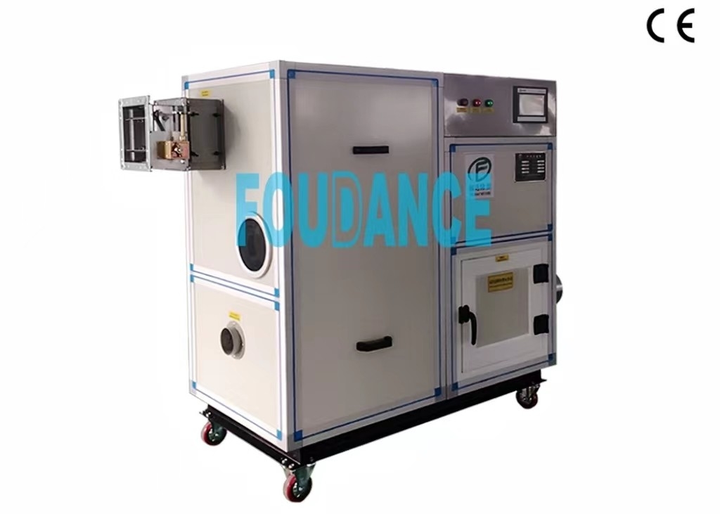 1000m3 / H Máy hút ẩm công nghiệp nhỏ gọn có thể di chuyển được