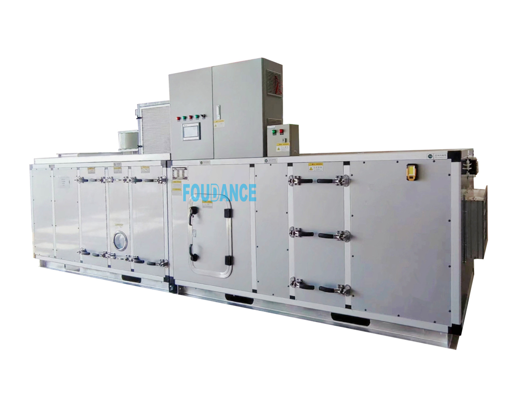 4000m3/h Dòng chảy không khí cung cấp Proflute / Coobase Desiccant Rotor Máy khử ẩm dược phẩm