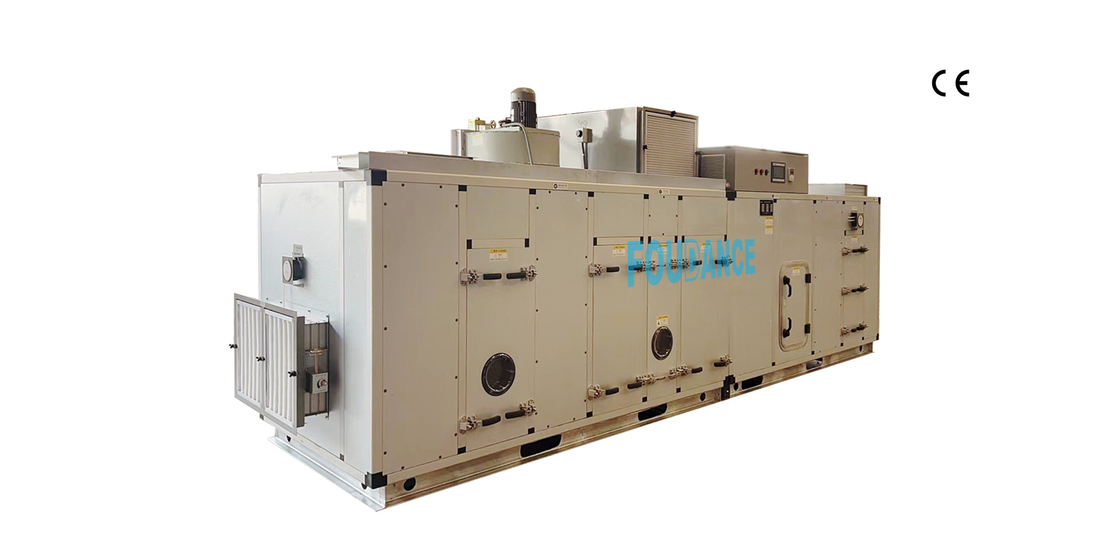 11000CMH Dòng chảy không khí quy trình Máy khử ẩm chất khô công nghiệp cho không gian độ ẩm thấp