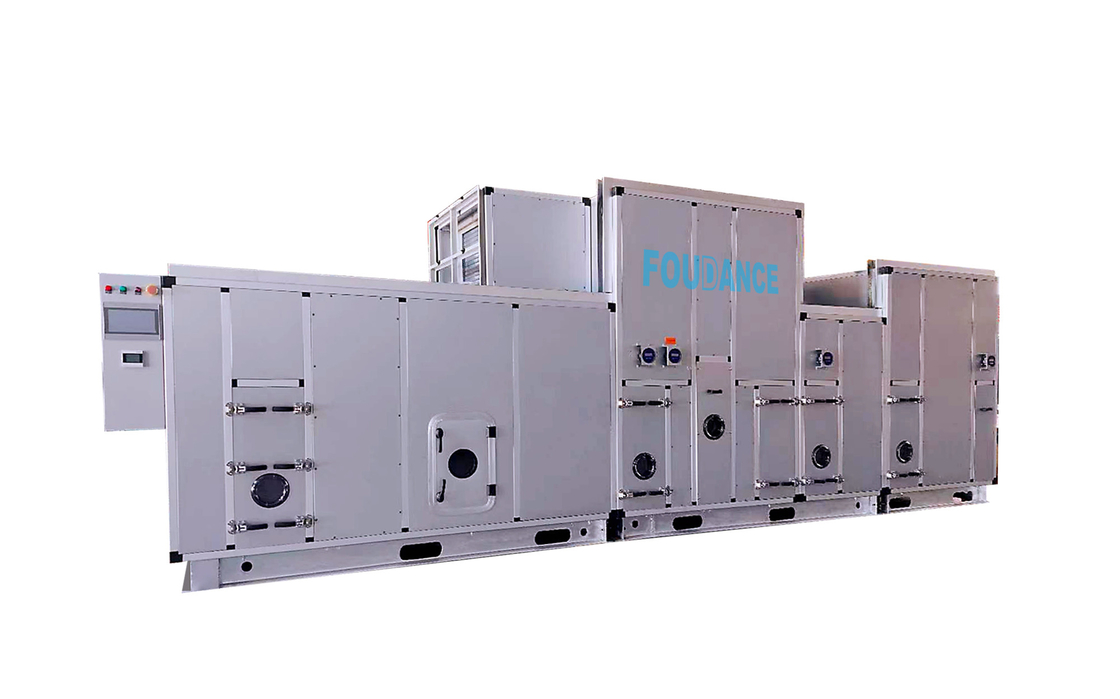 T&lt;25.C/RH&lt;1% Máy khử ẩm pin lithium ion không khí với dòng không khí 10000m3/h và điểm sương &lt;-40.C