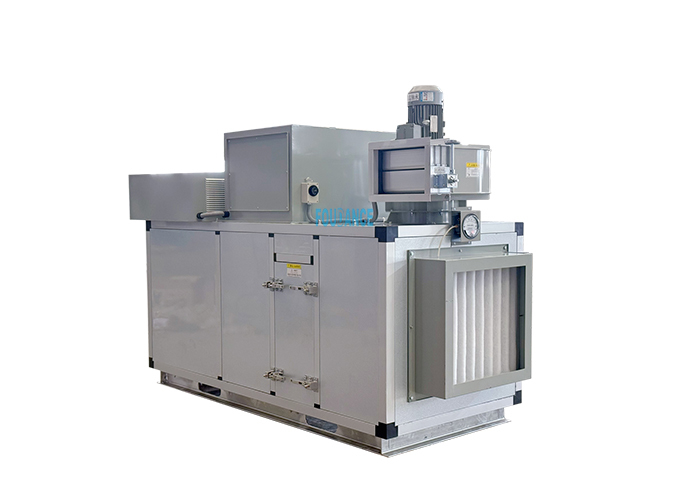 3000CMH Kiểm soát PLC hoàn toàn tự động Máy làm khô rotor công nghiệp với HMI